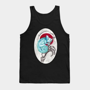 Creepy Chameleon Tank Top